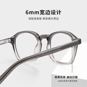 Montura de Gafas Ovalada Danyang TR90 Pequeña con Filtro de Luz Azul para Mujer, Lentes de PC para Prescripciones Altas 28012 - Product Image 3