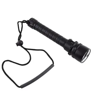 Best 3000 Lumen Underwater Rechargeable 30W UV Diving Flashlight 3 LED High Power Cave Diving Light