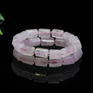 Juanyu Natural Gemstone <strong>Beads</strong> <strong>Bracelet</strong> Geometric Rose Quartz Beaded <strong>Bracelets</strong> Healing Crystal <strong>Bracelets</strong> - Product Image 1