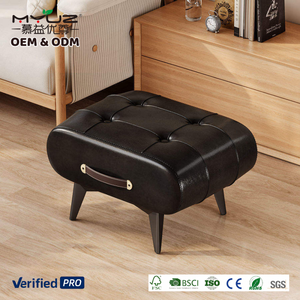 Modern Internet Celebrity Shoe Changing <strong>Stool</strong> Coffee <strong>Table</strong> <strong>with</strong> Soft Cushion for Home Entrance Living Room - Product Image 5
