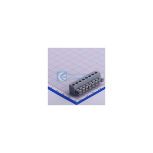 BOM <strong>Supplier</strong> KF235-5.0-8P Pitch 5mm 8 Positions <strong>10A</strong> 250V Wire AWG 14-20 mm2 1.5 <strong>Spring</strong> <strong>Clamp</strong> System <strong>Terminal</strong> <strong>Block</strong> KF2355.08P - Product Image 1