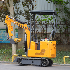 Frete Grátis Koop Engine Mini Escavadeira 1.2 Toneladas Pequena Retroescavadeira de Esteira com Polegar Euro 5 CE EPA Garden Farm Home - Product Image 3