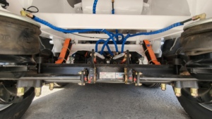 Semi-remorque à benne basculante pour le transport de ciment en vrac sec en acier de type W V, camion-citerne pour le transport de poudre, semi-remorque à 3 essieux, 40, 50, 60 tonnes - Product Image 4