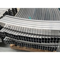 Perfil de Aluminio 6061 T6 de Alta Resistencia para Doblado y Estiramiento en Marcos Automotrices