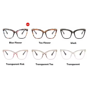 6003 <span class=keywords><strong>Lunettes</strong></span> <span class=keywords><strong>Anti</strong></span>-<span class=keywords><strong>Reflet</strong></span> pour Femmes en Métal, Bloquant la Lumière Bleue, Vente en Gros du Fabricant Chinois - Product Image 4