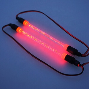 <span class=keywords><strong>1</strong></span> par de luces de carrocería de chasis de camión mejoradas, tira de luz LED DIY, tubo deslumbrante para RC Buggy, accesorios de decoración de coche - Product Image 4