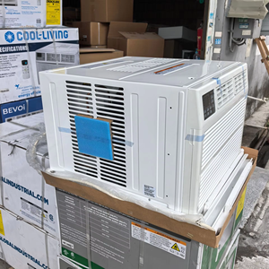 เครื่องปรับอากาศแบบติดหน้าต่างสำหรับที่อยู่อาศัย R32 รุ่น KC-18 คอมเพรสเซอร์ส่งออกอเมริกาเหนือ 110V 15000BTU ระบบทำความเย็นทรงพลัง - Product Image 1