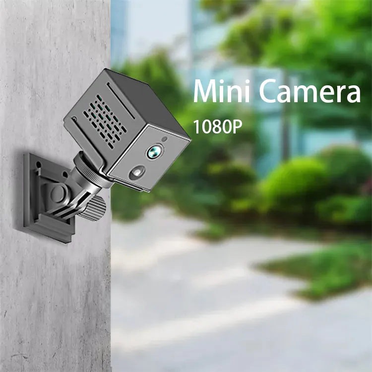 Sirène d'alarme à détection de mouvement 1080p sécurité magnétique antivol Wifi Mini Ptz maison ensemble caméra Cctv