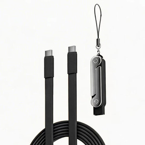 Adaptateur de chargeur de bureau USB-C 240W avec support, câble de données Type C vers Type C et adaptateur de voyage pour téléphones portables - Product Image 1