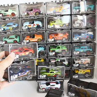 T2110 Modèle de voiture de simulation en alliage en boîte Mini jouet coulissant Voiture de sport Jouet portable pour enfants