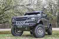 Gobison 4x4 Accessoires Auto Grille de pare-chocs avant Grumper Fusées avant et arrière ViCowl pour Bronco