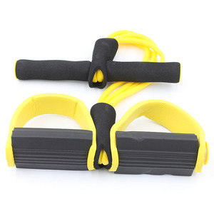 Pédale de <span class=keywords><strong>Yoga</strong></span> élastique pour femmes, corde de traction portée, équipement d'entraînement physique pour les abdominaux - Product Image 2