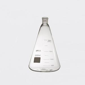 Frasco Triângulo Parede Espessada Frasco Cônico 50ml -10000ml Vidro Erlenmeyer Frascos - Product Image 4