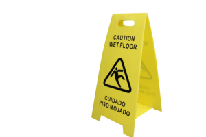 Corflute kurulu işareti dikkat ıslak zemin işaretleri - Product Image 2