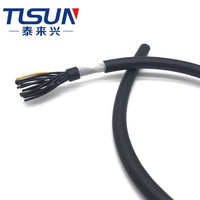 Câble de chaîne porte-câbles TLSUN HF-YY 16 conducteurs 0,75 mm² pour système robotique