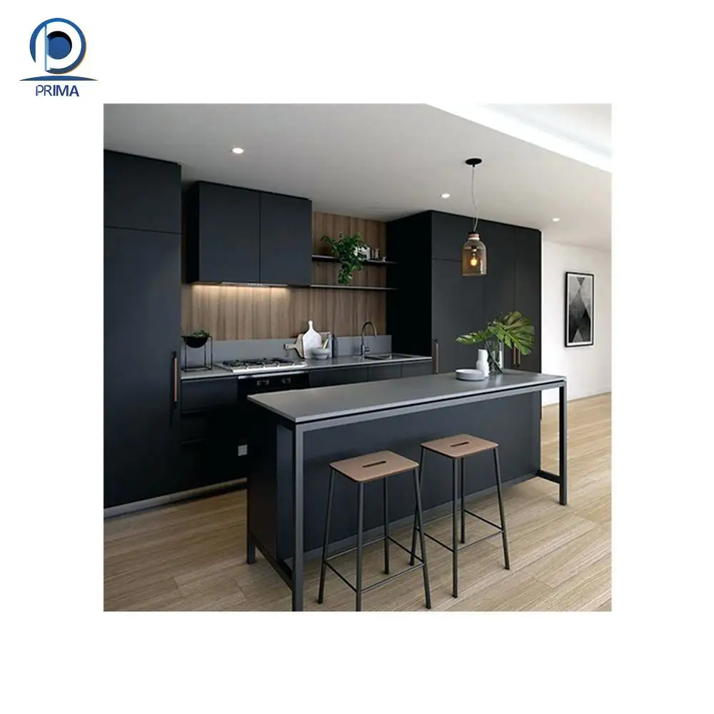 Prima Pabrik Dapur Modern Gantung Dinding Kabinet Dapur