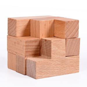 Rompecabezas de Educación Temprana, <span class=keywords><strong>Cubo</strong></span> de Madera, Juego de Construcción <span class=keywords><strong>Tridimensional</strong></span> para el Desarrollo Cognitivo del Color y el Espacio, para Niños y Niñas - Product Image 3