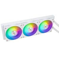 Refroidisseur de processeur liquide Thermalright Frozen Horizon 360 V2 BLANC ARGB avec trois ventilateurs PWM 1550RPM pour LGA1700 AM5
