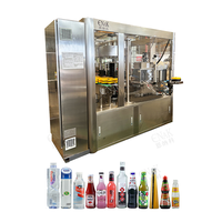Machine à étiqueter automatique rotative d'applicateur thermofusible d'OPP pour la machine à emballer de pot de canettes de bouteille en verre
