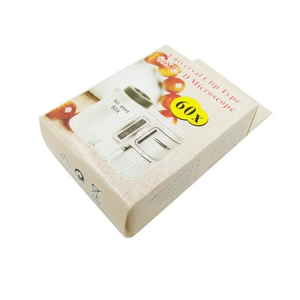 LED 조명이있는 휴대용 60x 미니 렌즈 머리띠 돋보기 보석 및 돈 탐지를위한 새로운 현미경 - Product Image 2