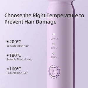 Deep Wave Hair Curler 36mm Hair Curling Iron 4 Temperature Adjustable Fast Heating <b>Crimping</b> Iron Styler Wand for All Hair Style - Product Image 5