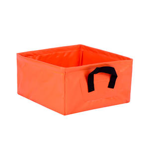 Mini cuvette pliante portable personnalisée pour les voyages en plein air Nouvelle cuvette de stockage Traitement personnalisé pour jouets d'extérieur - Product Image 2