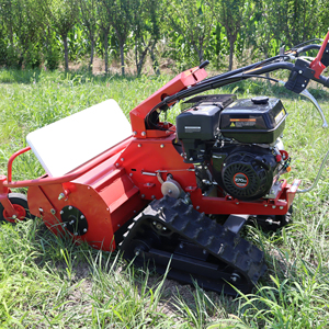 Cortadora de Césped con Motor de <span class=keywords><strong>Gasolina</strong></span> de 15 hp con Arranque Eléctrico, Certificación EPA y CE, Ancho de Vía de 180 mm - Product Image 1