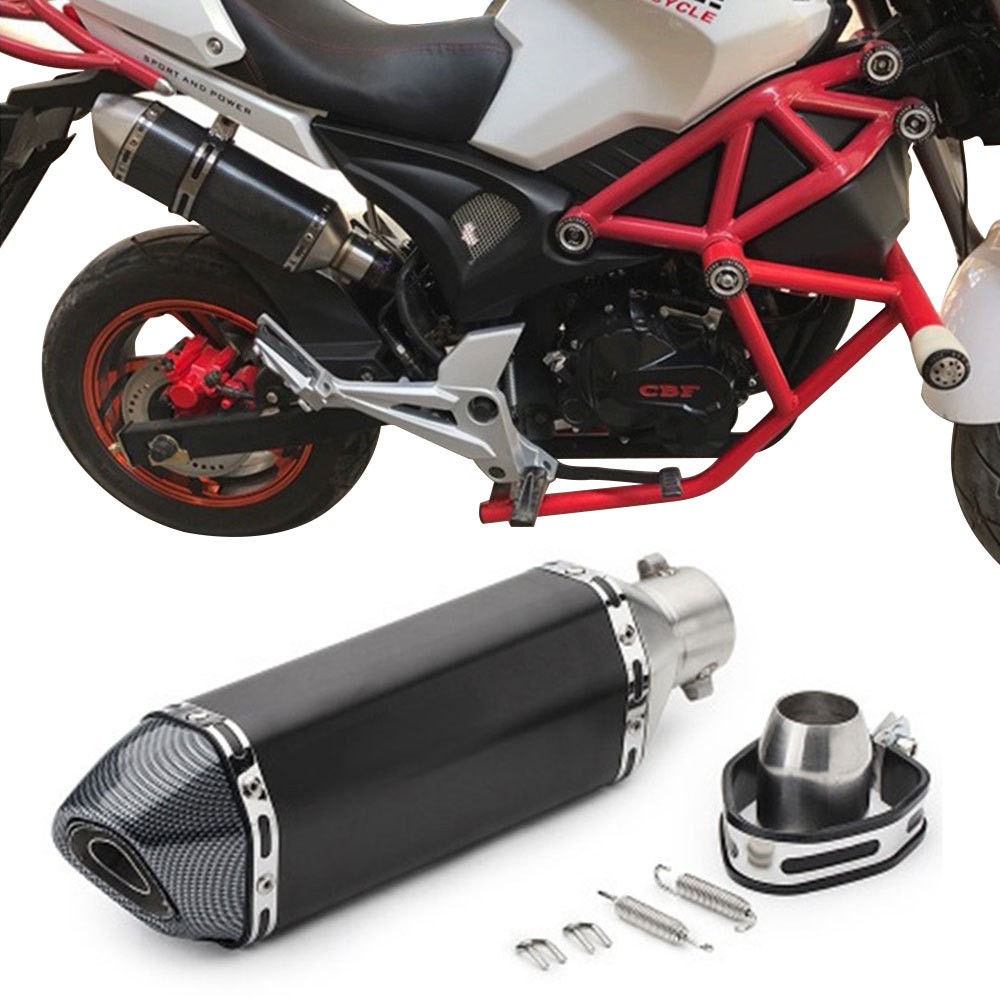 Silencieux DB Killer Universel 51mm Pour Moto - Acier Inoxydable - Réduction Bruit Échappement - Fydun