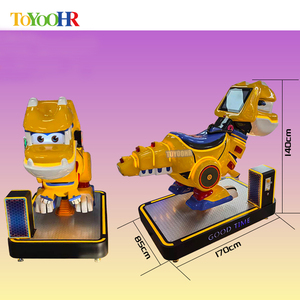Nuovo Design Dinosauro: Giostra Elettrica per Bambini a Moneta, Auto a Dondolo per Bambini, Attrazione da Divertimento in Vendita - Product Image 2