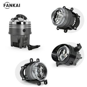 Fankai ไฟตัดหมอก LED 3.0นิ้ว55W 8000LM 6000K 12V เลนส์ลำแสงคู่สำหรับรถยนต์ดัดแปลงดัดแปลงดัดแปลงติดตั้งได้อเนกประสงค์ - Product Image 1