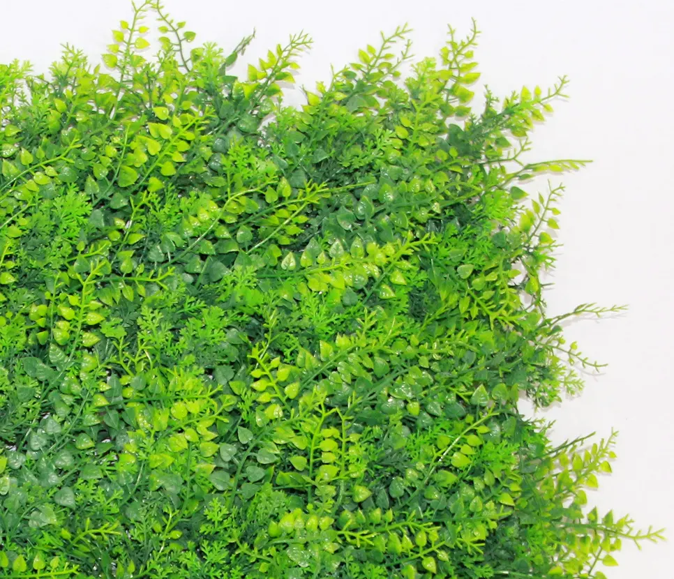 גדר גדר פרחים מלאכותיים דקורטיבי אנכי קיר ירוק שיפורים בנוף חומר פלסטיק שפר חללים חיצוניים