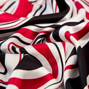 Custom Logo Printed Satin Silk Square Scarves and Handkerchiefs Personalized Polyester Bandanas for Promotional <b>Gifts</b> - Product Image 4