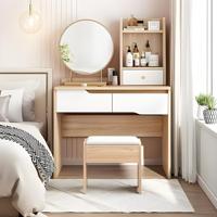 Coiffeuse luxueuse pour chambre Coiffeuse de rangement simple avec tiroirs Meubles de chambre