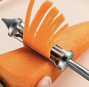 Vente en gros d'éplucheurs de fruits et légumes 3 en 1, accessoires de cuisine, râpe à pommes de terre et à carottes, gadget - Product Image 3