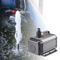 Pompe à eau submersible silencieuse à double usage pour aquarium, série HQB en plastique 5L