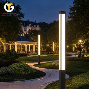 Factory Customization IP65 AC Led Street <strong>Light</strong> 30w 60w Aluminum Profile Lamp <strong>Pole</strong> 3m 4m for Yard Pathway Lawn Driveway Lighting - Product Image 1