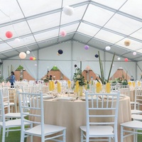 Carpa Exterior en Forma de A de 6m de Envergadura, Refugio para Eventos en Forma de A para Alquiler en Bodas, Festivales y Exposiciones