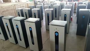 Tam Otomatik Park Sistemi Düz Bomlu Bariyer, 1-6m Bom Uzunluğuna Sahip Otomatik RFID Ürünü - Product Image 6