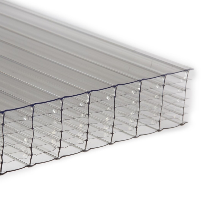 Buildings Materials 6mm Polycarbonate Sheet Plastic Hollow Sheet Sun Board for Roofing