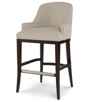 Chaise de barre en bois extérieure d'intérieur Offre Spéciale avec le BC-248 de coussin de tissu