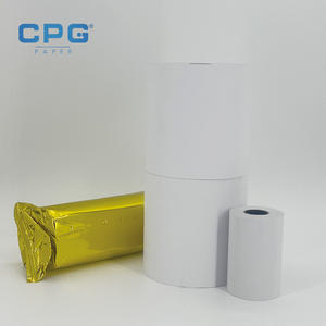 Papel para Recibos de Cajero Automático/Terminal Punto de Venta, Certificado FSC, 80x70mm, 65gsm, Rollo de Papel para Recibos de Terminal Punto de Venta, Venta al Por Mayor del Fabricante - Product Image 1