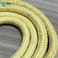 Corde en aramide ignifuge de qualité industrielle 8 mm, résistante aux produits chimiques, pour l'escalade en extérieur, anti-abrasion, isolante thermique et anti-rayonnement