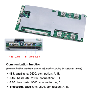 XJ Smart BMS 6S-24S 50A-220A, Equilibrador Activo 2A, 6S-24S 200A 60V/72V/80V RS485 GPS, Placa BMS para Batería de Litio para Montacargas Eléctrico - Product Image 3