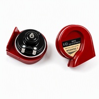 Bocina de Caracol Mitsuba 12V 24V, Bocina de Coche Estilo Japonés Resistente al Agua, Súper Fuerte 125dB, Altavoz Universal para Camiones y Coches