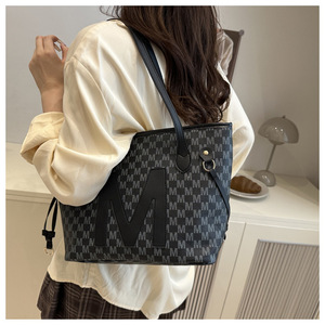 Set di borse tote da donna ALL4 con portafoglio in PU, impermeabile, con chiusura a cerniera, grande capacità, per il pendolarismo - Product Image 4