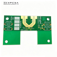 Carte de circuit imprimé rigide haute fréquence à impédance contrôlée, carte de circuit imprimé RF en PTFE pour dispositif radar sans fil RO4003 RO3006
