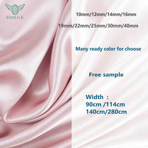 10-40 Momme 114-280 cm चौड़ाई शहतूत रेशम के कपड़े, प्राकृतिक रेशम कपड़े, रेशम के साथ कपड़े Charmeuse OEKO-TEX100 - Product Image 6