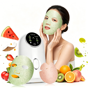 Appareil automatique de fabrication de masques faciaux aux fruits DIY, machine de rajeunissement cutané au collagène pour SPA à domicile, appareil de beauté - Product Image 1