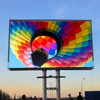 Panel de Video LED Gigante para Exteriores, Pantalla de TV Impermeable con P4 P5 P6 P8 P10, Pantalla LED a Todo Color para Publicidad Exterior