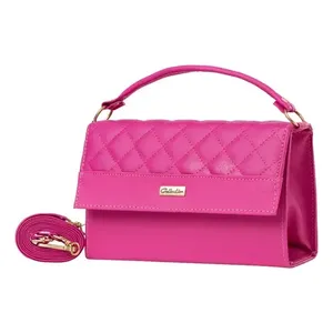 Sac bandoulière matelassé Calista pour femme Fana, style vintage, avec poignée unique et chaîne, en PU, pour usage quotidien estival - Product Image 3